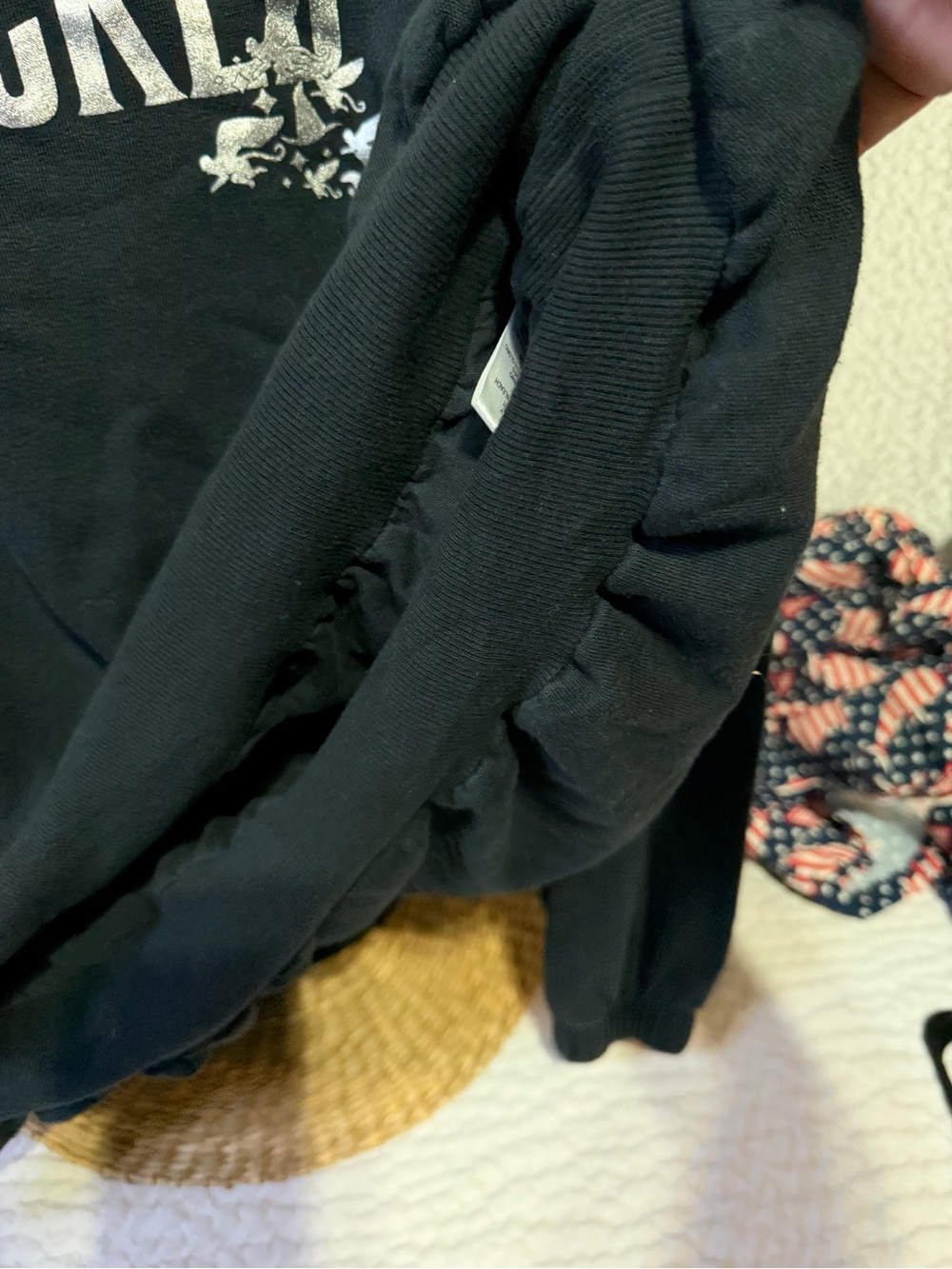 Wicked Graphic Hooded Pullover Sweatshirt in Dark Green - Picture 4 of 4